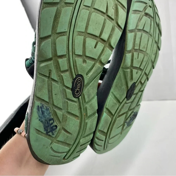 Chacos Womens 7 ZX/3 Classic Sport Sandals Chuckwalla Aqua Teal SEE ALL PICS. - Picture 5 of 6